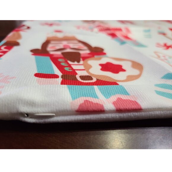 Nutcracker Christmas Pillow Cover Soft Decorative Accent Case Xmas Holiday Decor - Picture 6 of 10